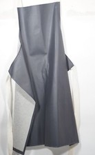 Vintage Gummi/Leder Schürze Rubber Apron dunkelblau Gummischürze ca. 100x90 cm