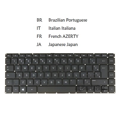 Keyboard for HP Home 14-ar000 14-ar100 14-as000 14g-ad000 14g-ad100 14q-aJ000