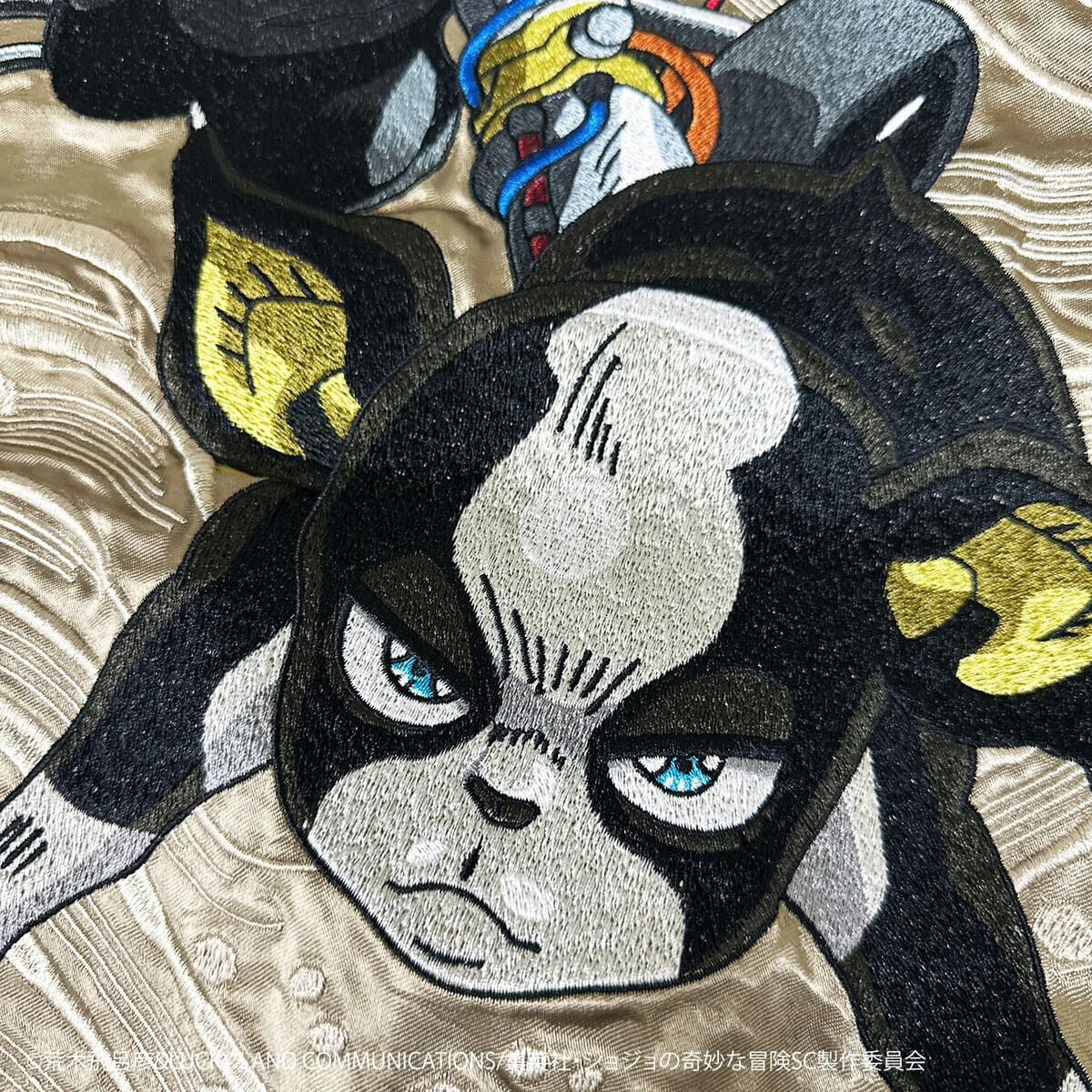 JoJo's Bizarre Adventure x Karakuridamashii Reversible Sukajan