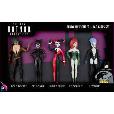 New Batman Adventures-Bad Girls Set 5-Pc Bendable