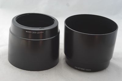 New! Lot of Two Hoods for EF 100-400mm f/4.5-5.6L USM As Canon ET-83C
