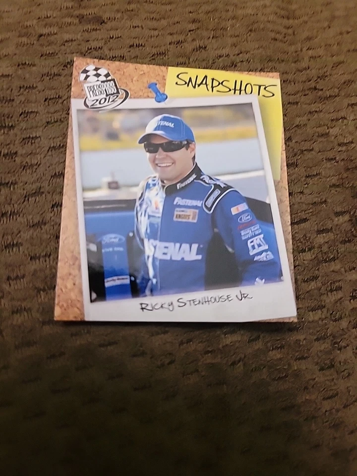 2012 Press Pass Snapshots #SS48 Ricky Stenhouse  - Image 3 of 4