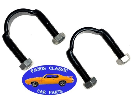 Ford Driveshaft U-Bolt U-Joint 8&9 Pinion Yoke GR8 Forged 1.88" 2pc Set 131