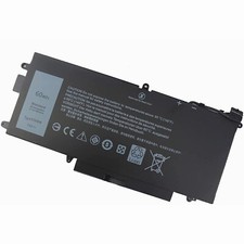 71TG4 K5XWW Battery for Dell Latitude 7389 7390 5285 5289 2 in 1 L3180 60Wh