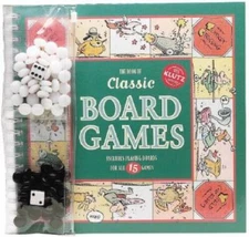 The Book of Classic Board Games with Other (Klutz) - Spiral-bound - VERY GOOD