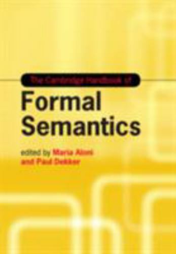 Cambridge Handbook Formal Semantics Paperback Cambridge Univer… 9781108744331 LN