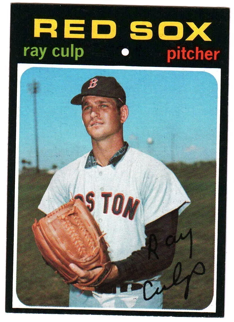 1971 Topps  High Number #660 Ray Culp Boston Red Sox