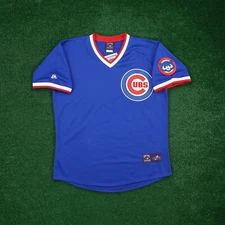 Chicago Cubs 1989 Royal Blue Cooperstown Throwback Men's Away Jersey