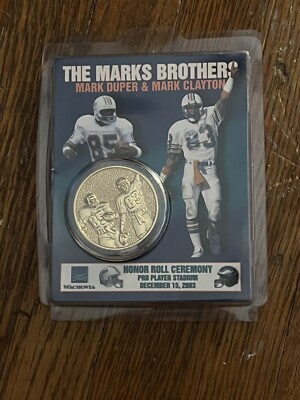 2003 THE MARKS BROTHERS HONOR ROLL COIN(MARK DUPER & MARK CLAYTON) | eBay