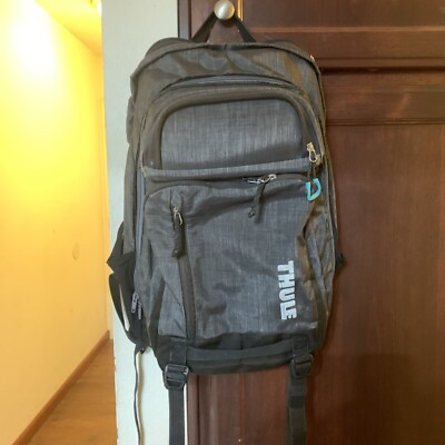 Thule Backpack Gray Laptop Sleeve Multi Pocket