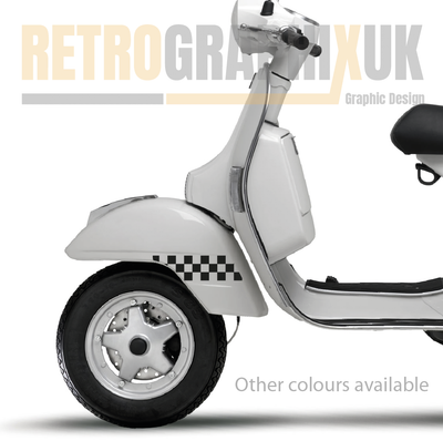 Vespa PX mudguard graphics | stickers | decals | Scooter skinhead mod ska 2  tone | eBay