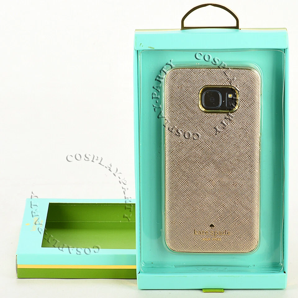 Kate Spade Wrap Saffiano Leather Case For Samsung Galaxy S7 Edge - Rose Gold - Image 3 of 4