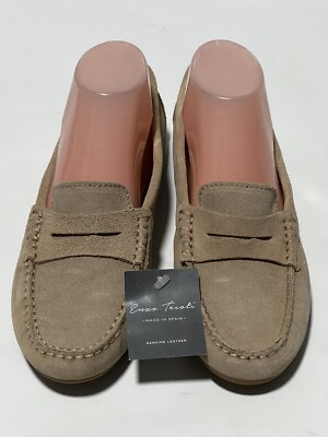 Enzo Tesoti Men’s Leather Driving Loafers Brown Size 44‎ ENZO DRIVER – Aquatalia® main image 3