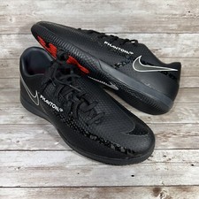 Men Nike Phantom GT2 Academy IC Black Indoor Soccer Turf Shoes DC0765-001 Sz 8.5