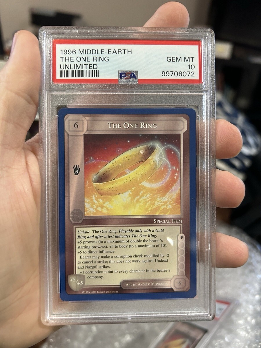 Middle Earth CCG MECCG - The Wizards Limited - The One Ring Middle Earth CCG MECCG - The Wizards Limited - The One Ring