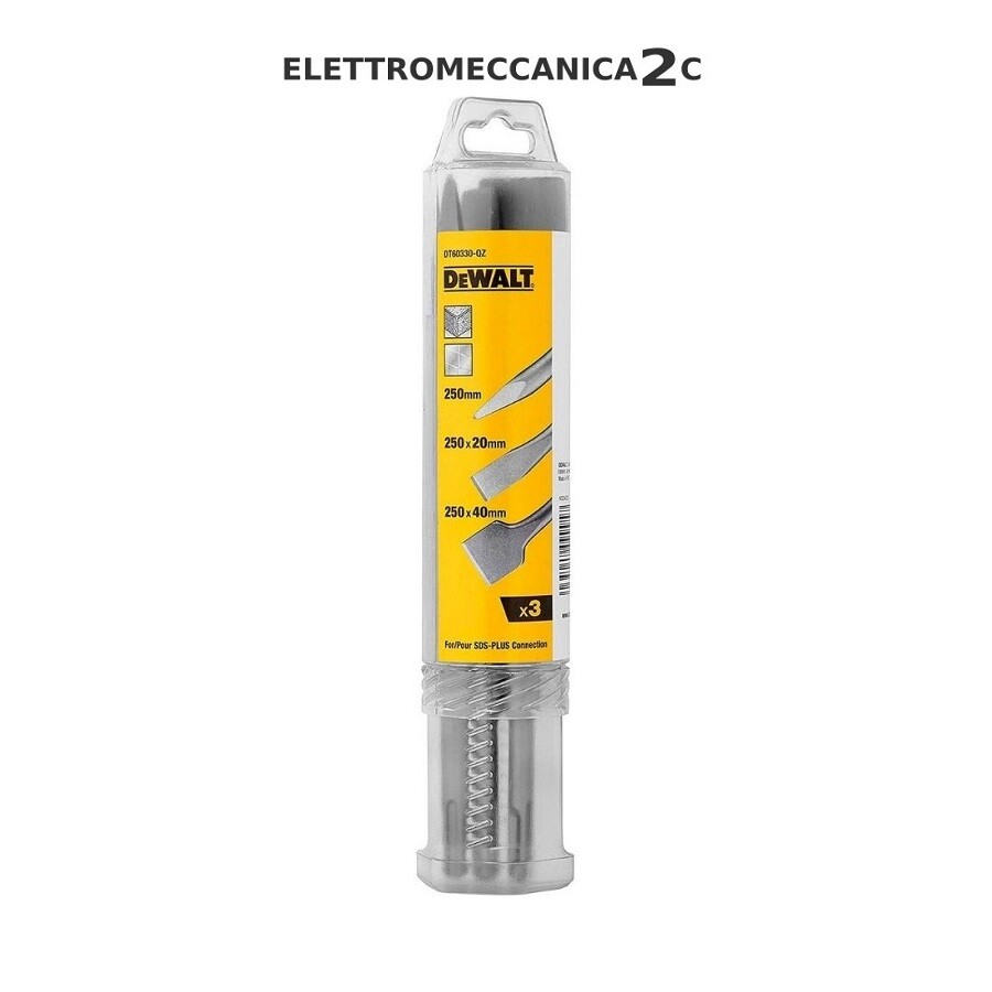 Dewalt , Scalpello, Set Sdsplus Scalpello 3Pz. - Immagine 2