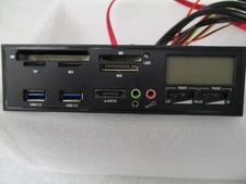 5.25 Inch Usb 3.0 Front Panel Pc Usb 3.0/2.0 Hub E-Sata Sata Audio Multi5167