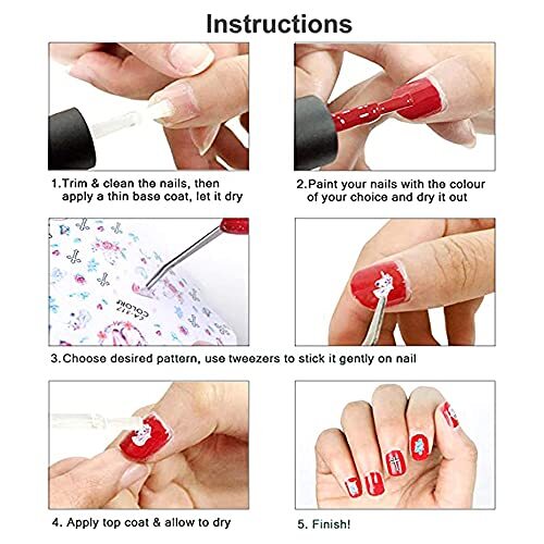 Flag Nail Stickers Independence Day Nail Sticker July 4, August 7 Patriotic - Picture 5 of 6