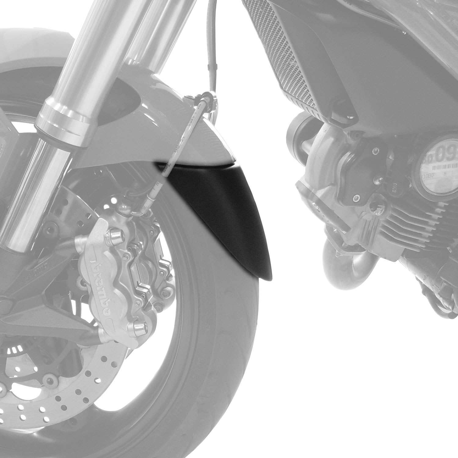 055040 Fenda Extenda for Ducati Monster 696/796/1100 (adds 135mm to mudguard)
