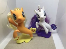 My Little Pony The Movie Glitter & Style Seapony AppleJack & Rarity 2017 Hasbro