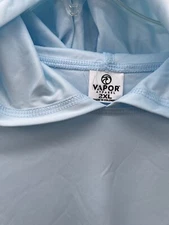 Vapor Dri Fit BASE Layer Athletic Running Shirt Hooded Top Unisex Blue XXL