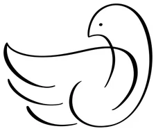 Dove Peace Bird Sticker Decal