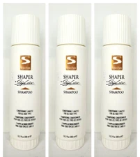 3 Sebastian S Shaper SLIPLINE CONDITIONING SHAMPOO for All Hair Types 10.2 oz Ea