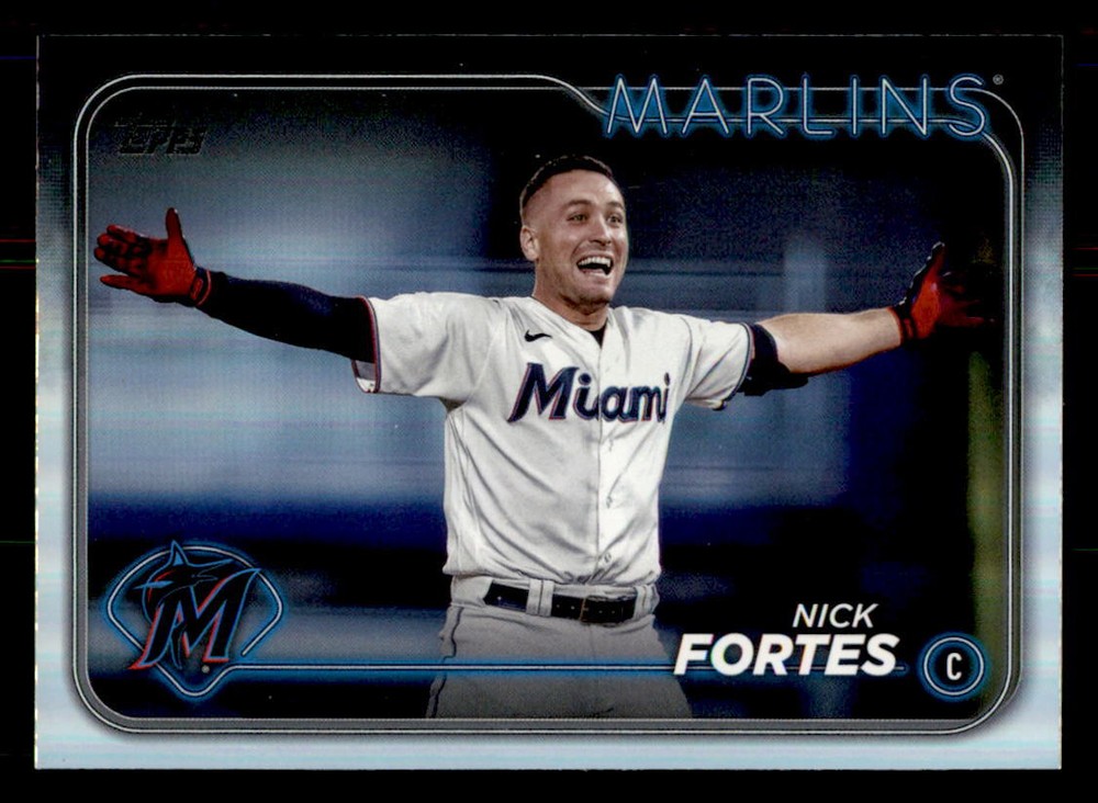 2024 Topps Rainbow Foil #81 Nick Fortes Miami Marlins