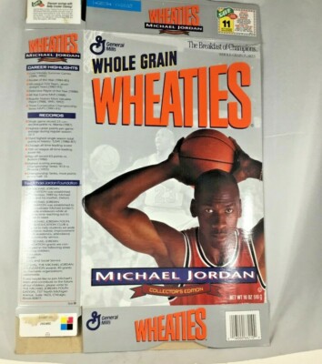 Michael Jordan Wheaties Box Collectors Edition Empty | eBay