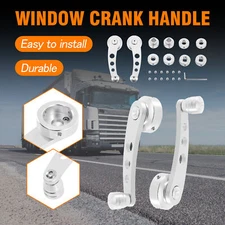 Universal Aluminium Billet Car Off-Road Window Winder Crank Handle Knob Kit