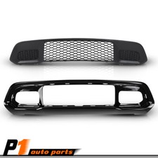 Fits Jeep Grand Cherokee 2017-2022 Front Lower Grille Bumper Grill Bezel Black
