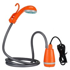 Portable Outdoor Shower Head Camping Shower Electric Rechargeable Shower Pump