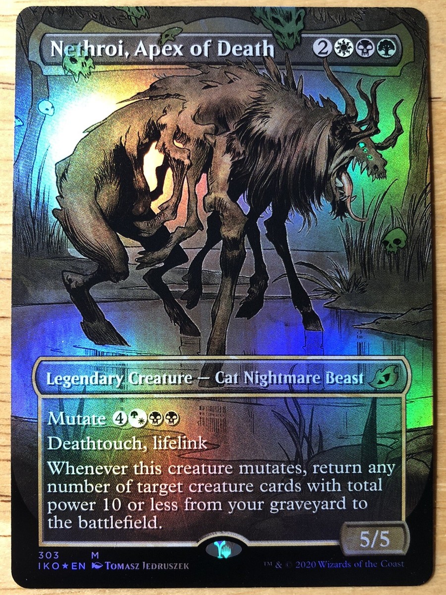 FOIL Nethroi, Apex Death Ikoria Lair of Behemoths IKO showcase mtg