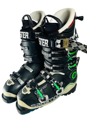 Salomon X Pro Energyzer 120 Ski Boots Mondo 25/25.5 296mm Booster Straps