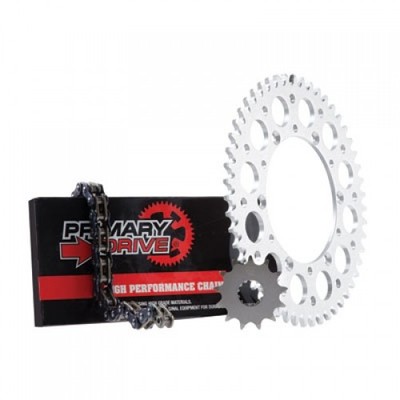 Primary Drive Alloy Kit & O-Ring Chain Rear Sprocket KAWASAKI KX250 2005 2007