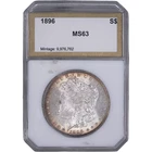 1896 $1 Morgan Silver Dollar ~ Uncirculated