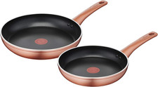 Ramata Set Padelle Antiaderenti in Alluminio Ø 24/28 Cm, Batteria Di Pentole Gas