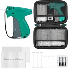 Tagging Gun for Clothes, Price Tag Gun with Case, 6 Needles, 2000 1000 Fasteners