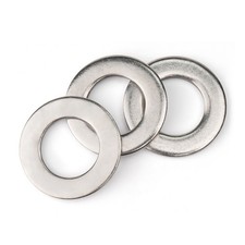 Plain Flat Washers 304 A2 Stainless Steel Form A DIN 125-A Metric M1.6 to M36