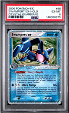 Swampert ex 98/100 EX Crystal Guardians Holo PSA 6 on eBay