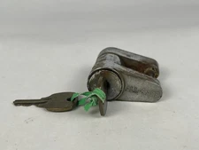 Vintage All-Safe Anti-Theft Padlock With 2 Keys Lock Pat Pend.