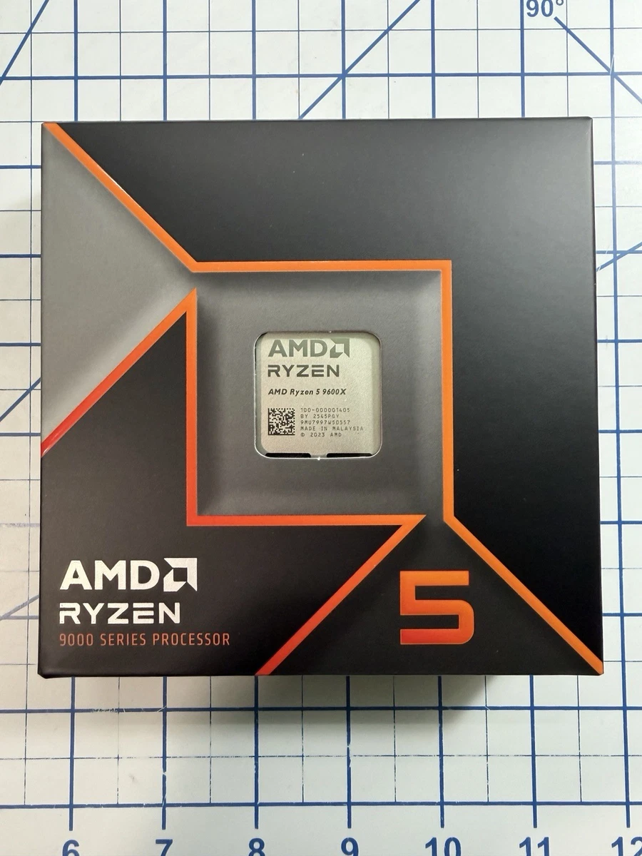 AMD Ryzen 5 9600-Core 3.9GHz OC Socket AM5 Processor 100