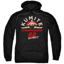 Bloodsport Championship 88 Mens Hoodie Black Officially Licensed