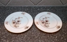 LOT OF 2 LENOX PINE BREAD & BUTTER PLATES EX. CONDITION FREE SHIPPING W-331 🍽