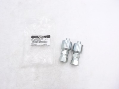 2 Pack Kimball Midwest FJX-08-08 1/2'' Hose x 1/2'' JIC Female Swivel Hydraulic