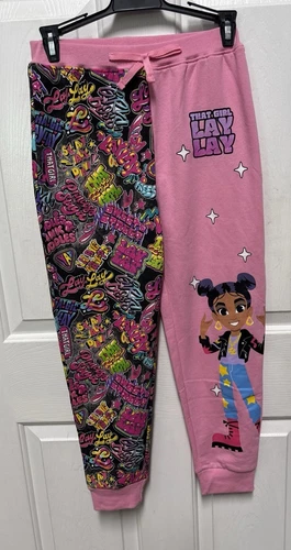 Nickelodeon That Girl Lay Lay Girls Leggings Size L (10-12) NEW