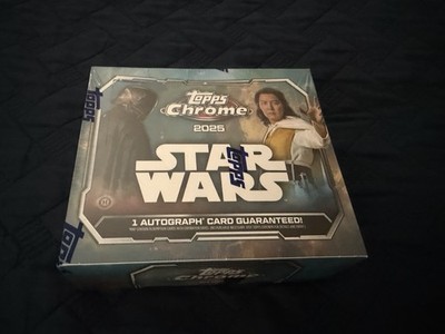 2025 Topps Star Wars Chrome Hobby Box
