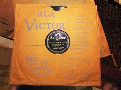 1941 GLENN MILLER CUBAN Lecuona The Angels came thru/ You and I BLUEBIRD 11215