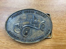 Forest Grove Rotary Concours D'Elegance 1980 Belt Buckle