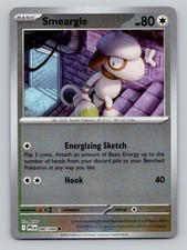 Smeargle 080/094 Common Phantasmal Flames Pokemon Reverse Holo Near Mint